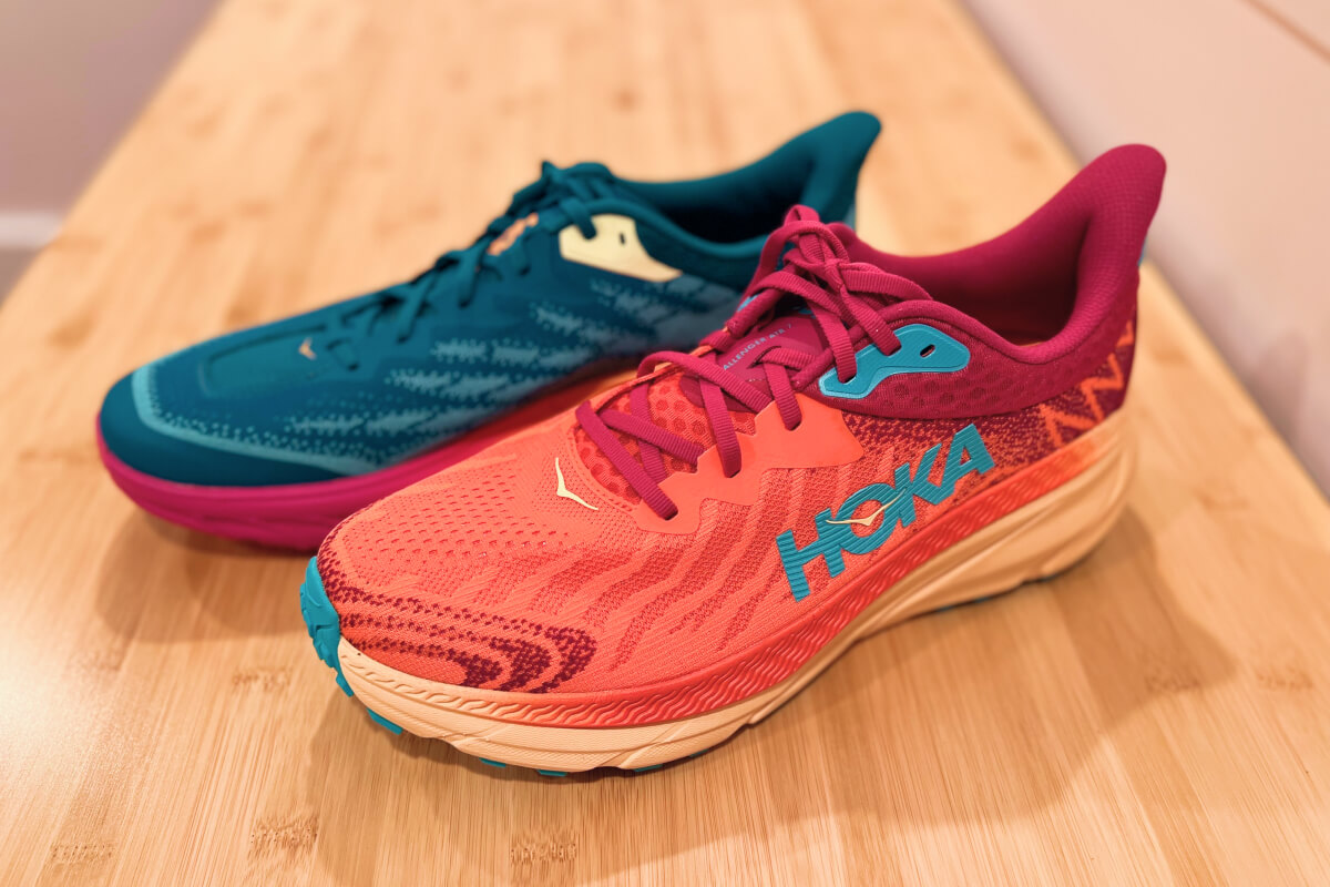 Hoka Speedgoat vs Challenger - So sánh phần Upper