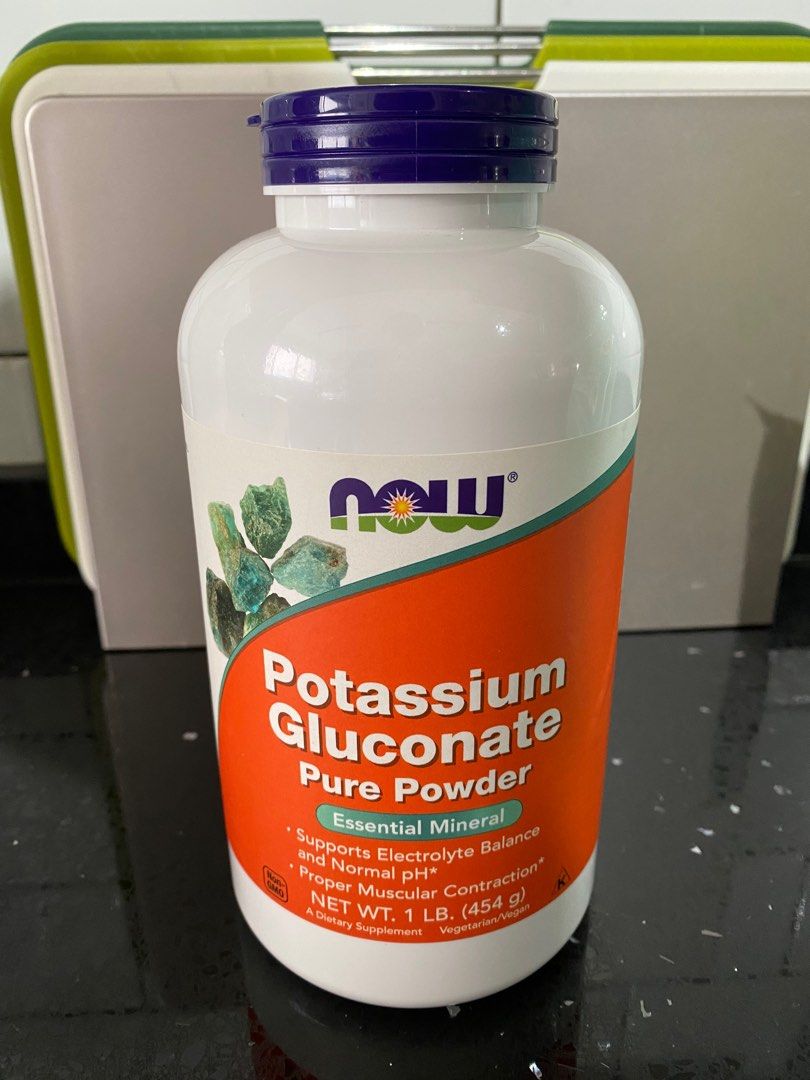 Viên muối điện giải NOW Potassium Gluconate Supplement