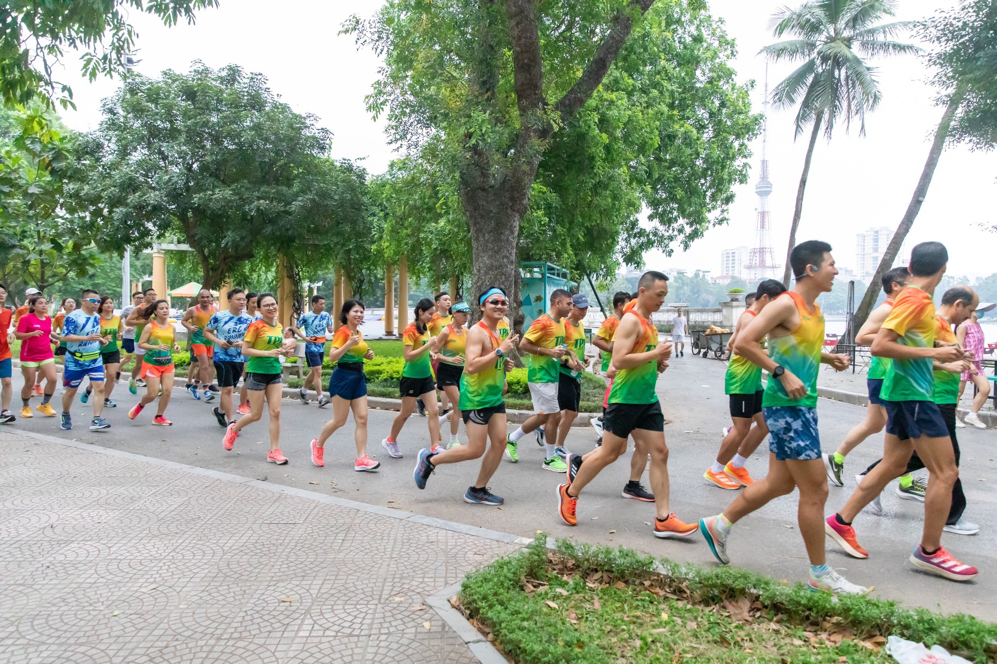 Chạy bộ tại Công viên Thống Nhất