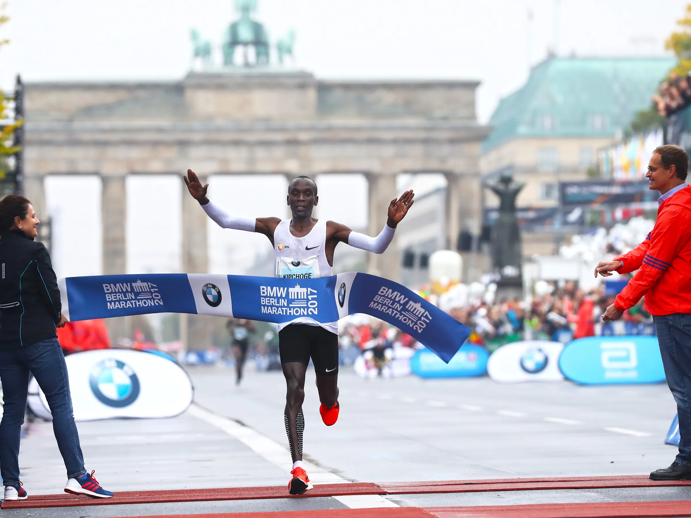 Eliud Kipchoge tại Berlin Marathon 2017