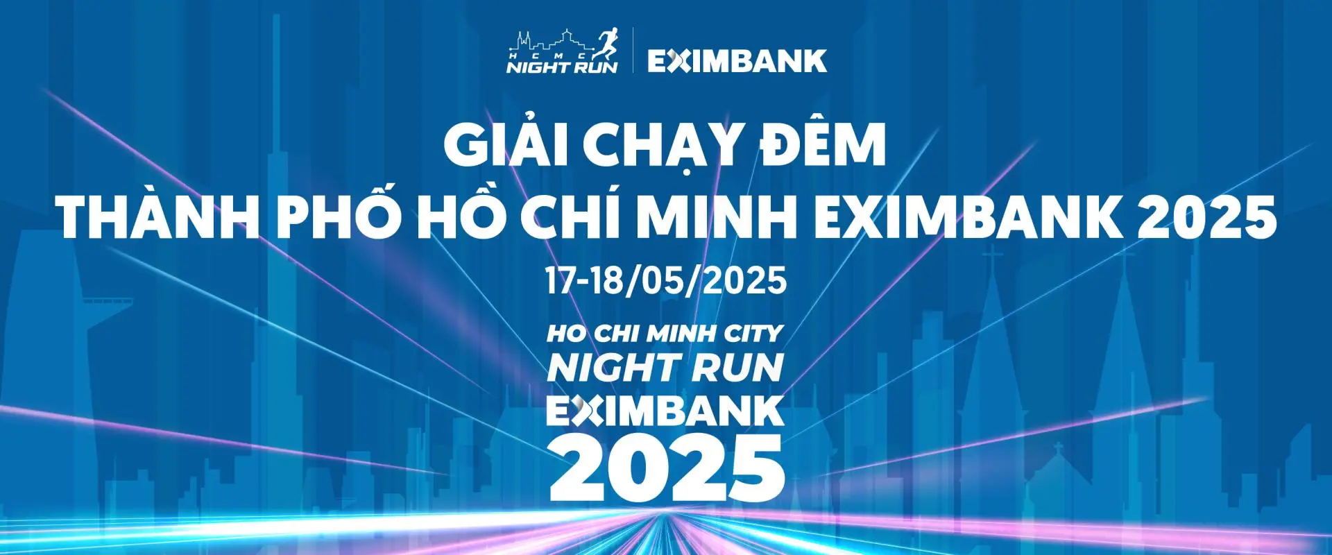 Giải chạy đêm Ho Chi Minh City Night Run Eximbank 2025