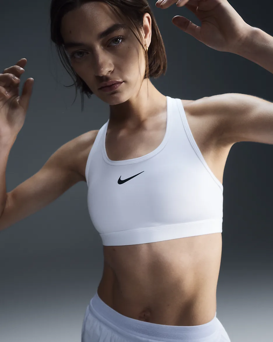 Áo ngực thể thao Nike Swoosh Medium Support