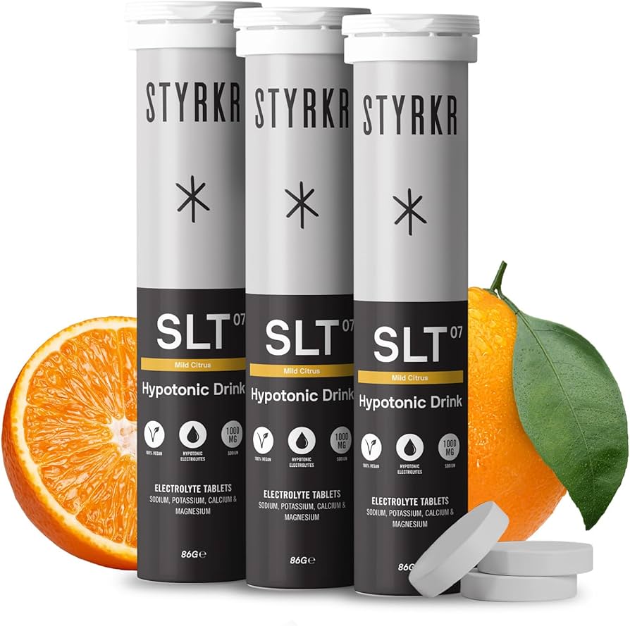 Viên sủi điện giải STYKR SLT07 Hydration Tablets: Mild Citrus