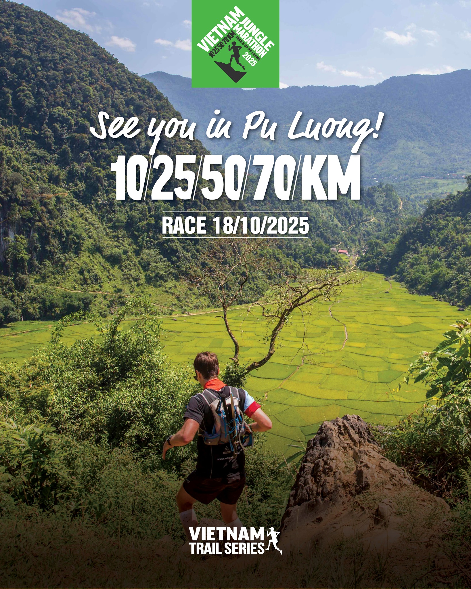 Giải chạy Trail Vietnam Jungle Marathon 2025