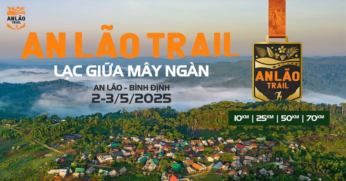 Giải chạy Trail An Lão Trail – Lạc Giữa Mây Ngàn 2025