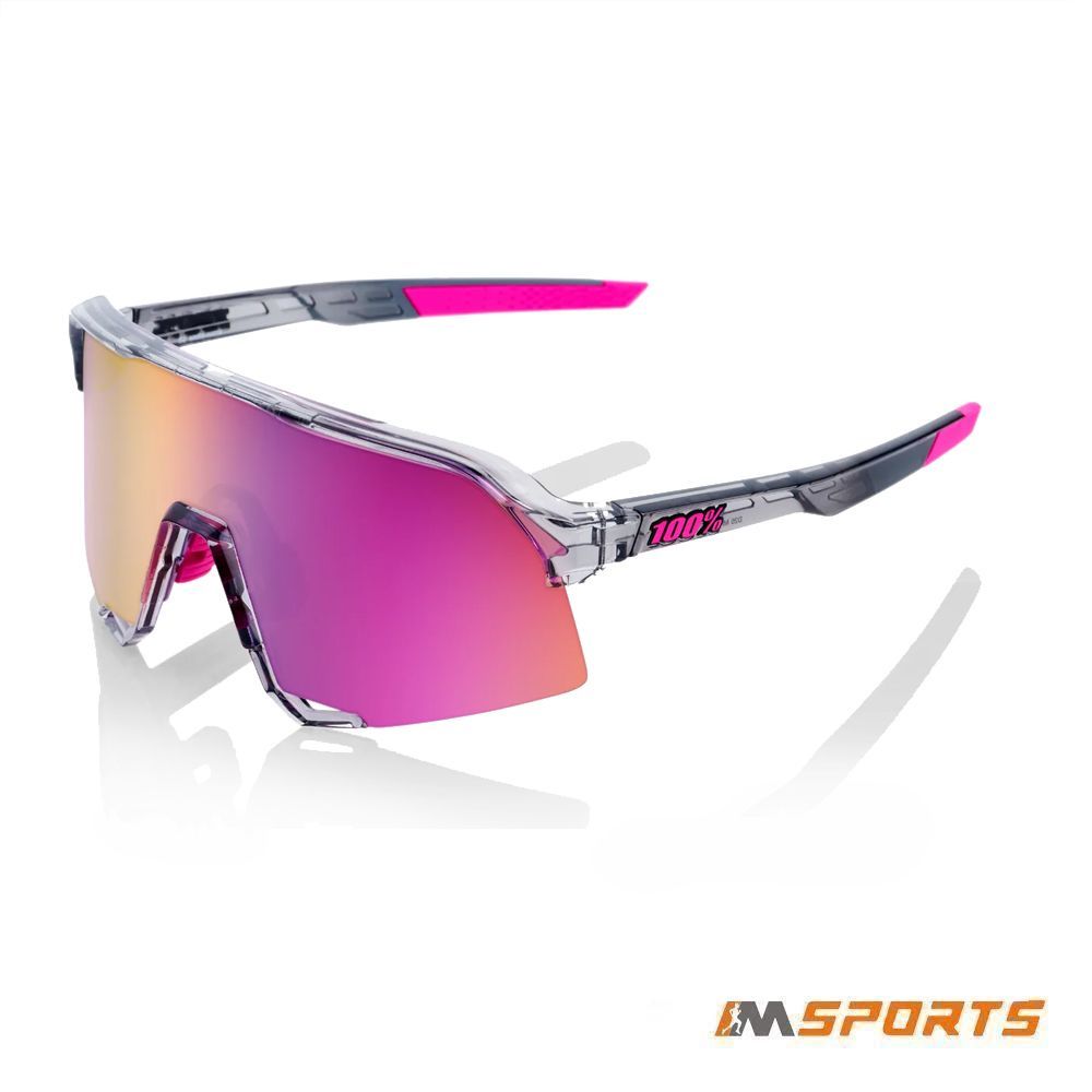 Kính 100% S3 Tokyo Night Purple Multilayer Mirror Lens