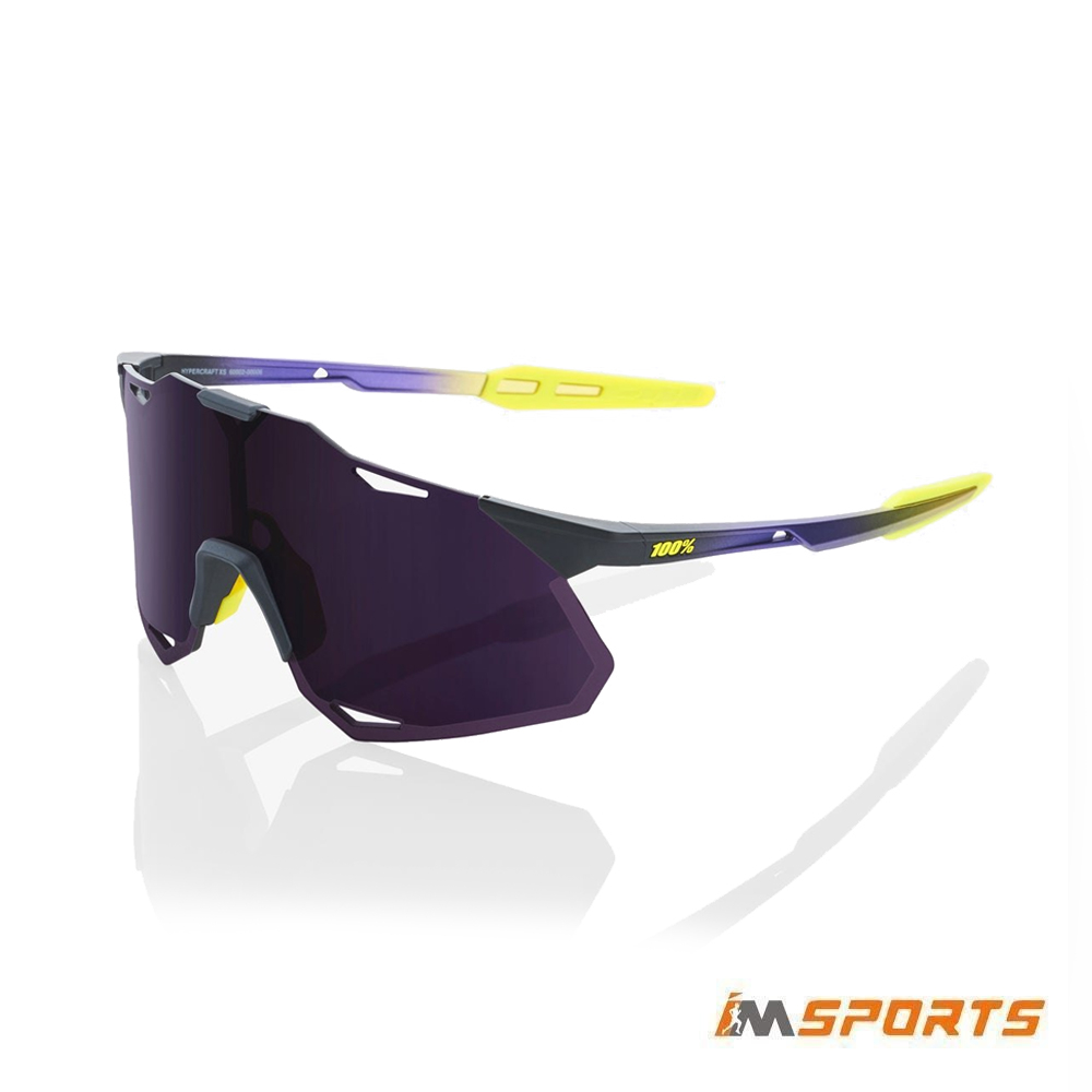 Hypercraft XS | Kính 100% Hypercraft XS Matte Metallic Digital Brights Dark Purple Lens