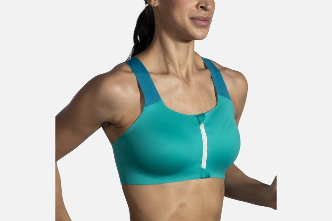 Áo Ngực Chạy Bộ 2XU Aero Medium Impact Bra - PPY/QTZ