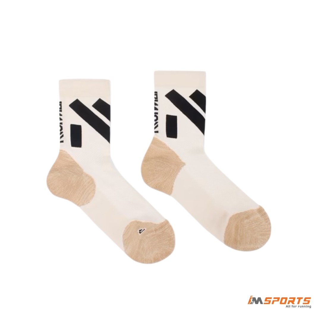Tất Chạy Bộ NNormal Race Sock Low Cut - Beige
