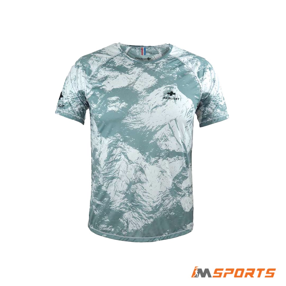 Áo Chạy Địa Hình Nam Raidlight Maillot Ultra Drylight Men's short sleeve trail top - White/Grey