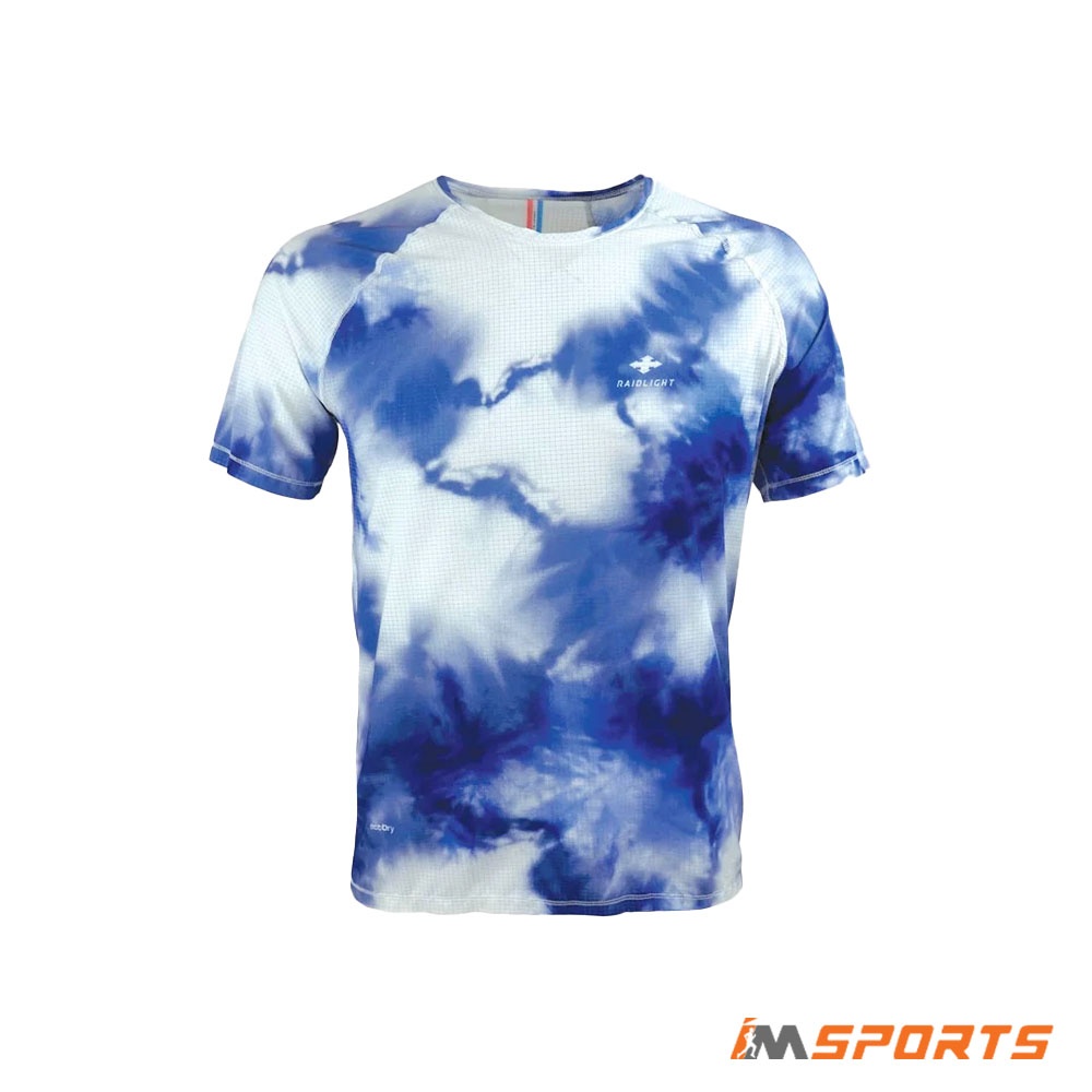 Áo Chạy Bộ Nam Raidlight T-shirt MC Men's - Blue/White