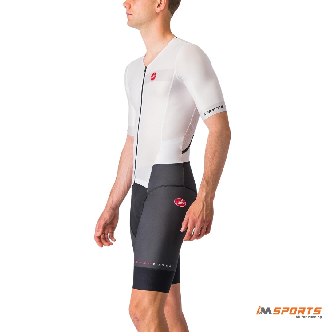 Bộ Quần Áo Triathlon Castelli Free Sanremo 2 Suit Shorts Sleevless - White