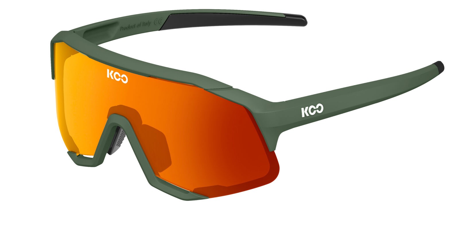 Demos | Kính Thể Thao Koo Demos - Green Matt L.Orange