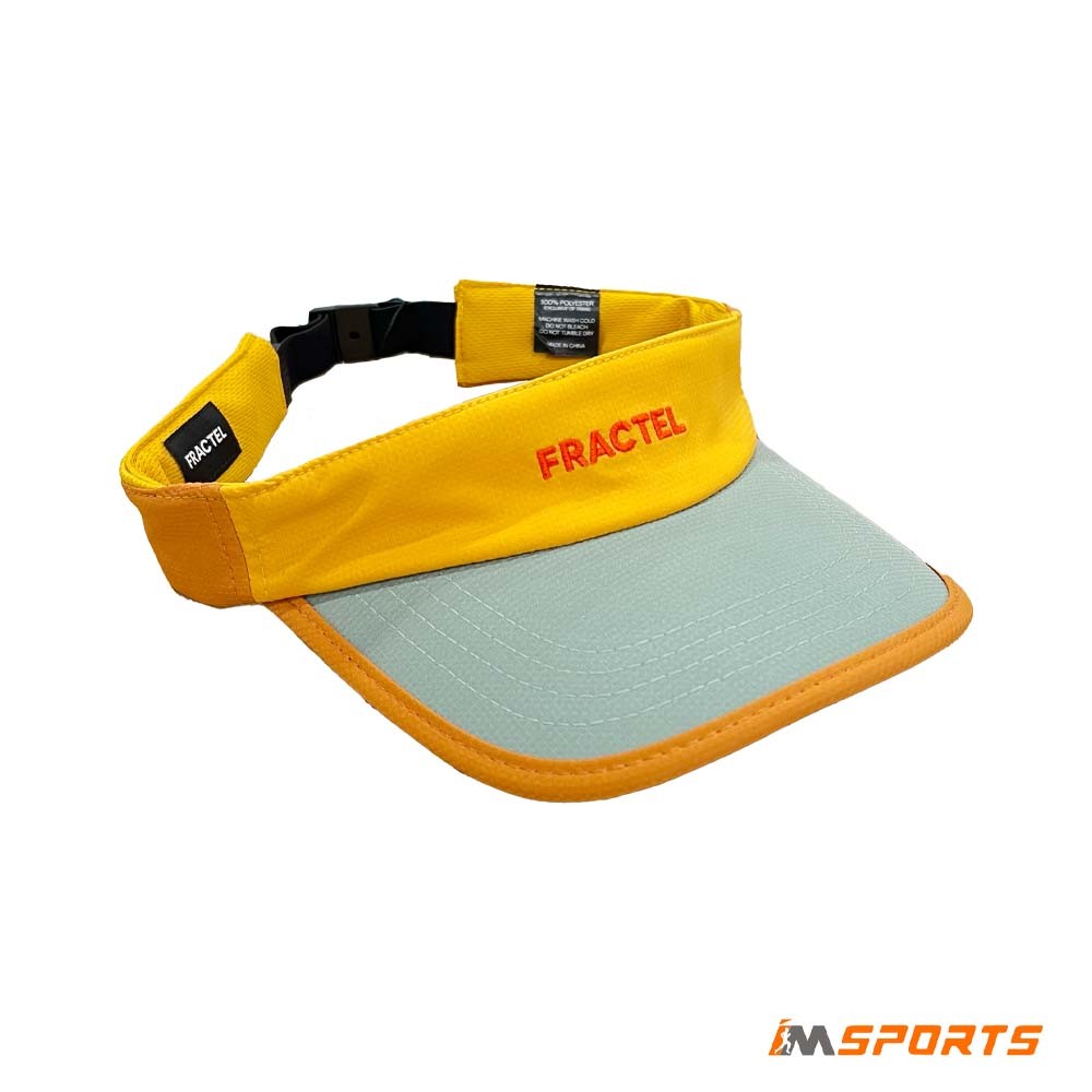 Running Visor | Mũ Chạy Bộ Nửa Đầu Fractel Visor - Saffron