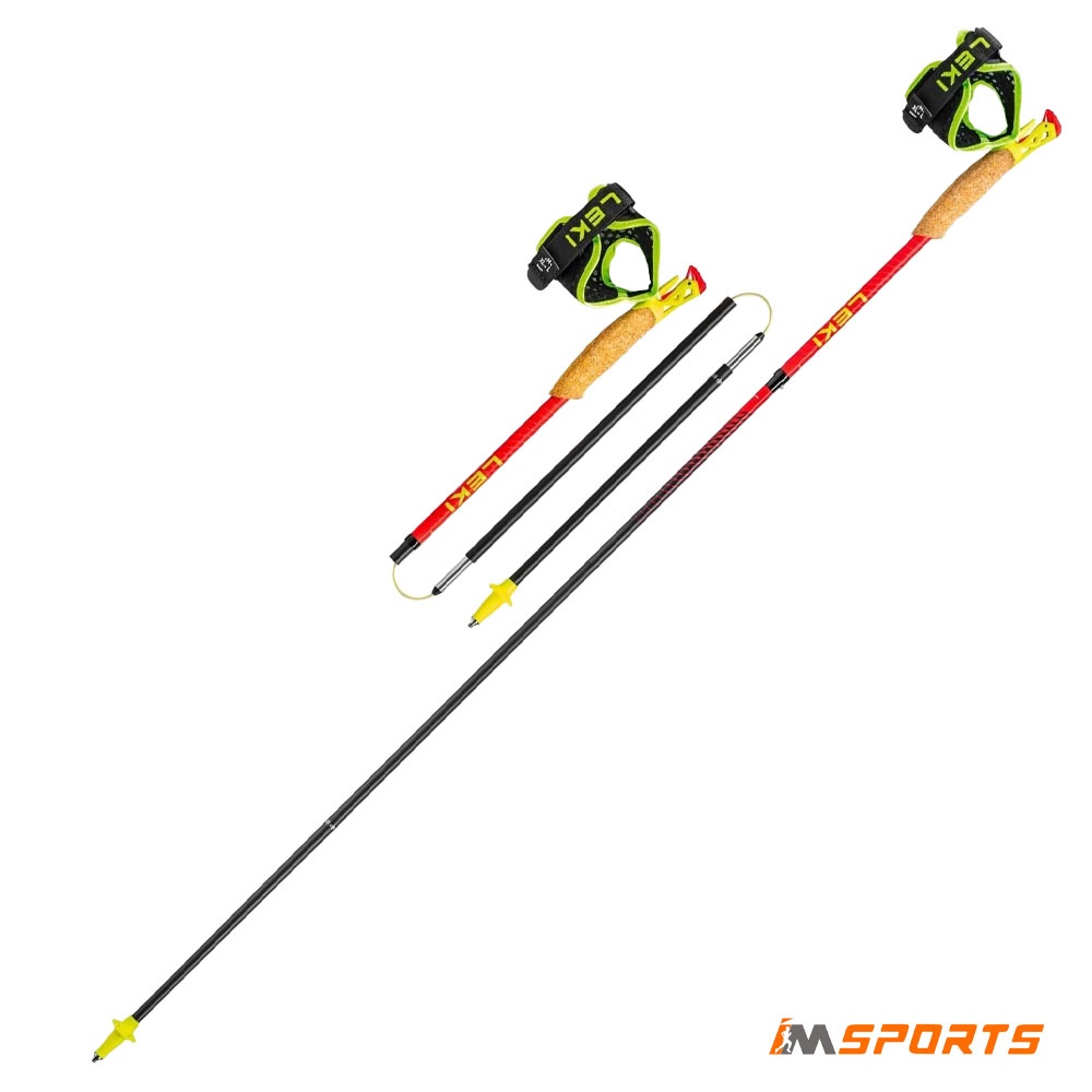 Gậy Chạy Trail LEKI Ultratrail FX.One Superlite - Red