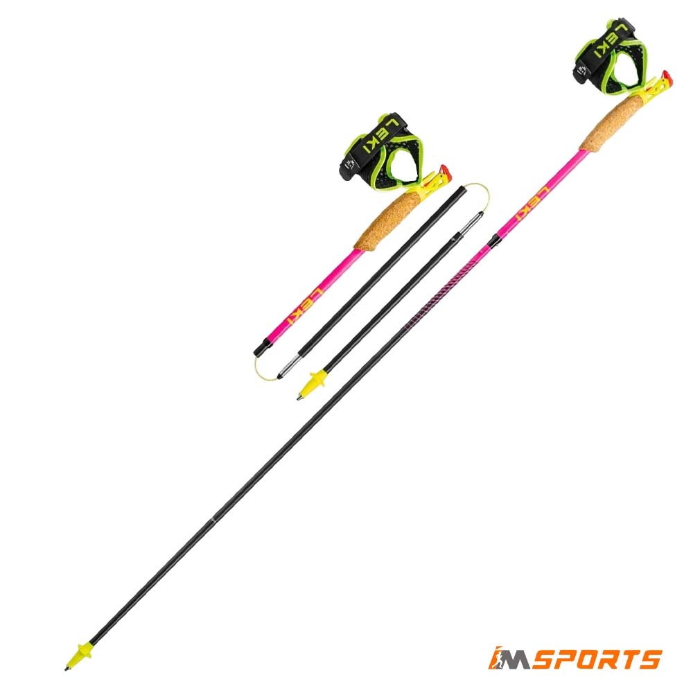 Gậy Chạy Trail LEKI Ultratrail FX.One Superlite - Pink