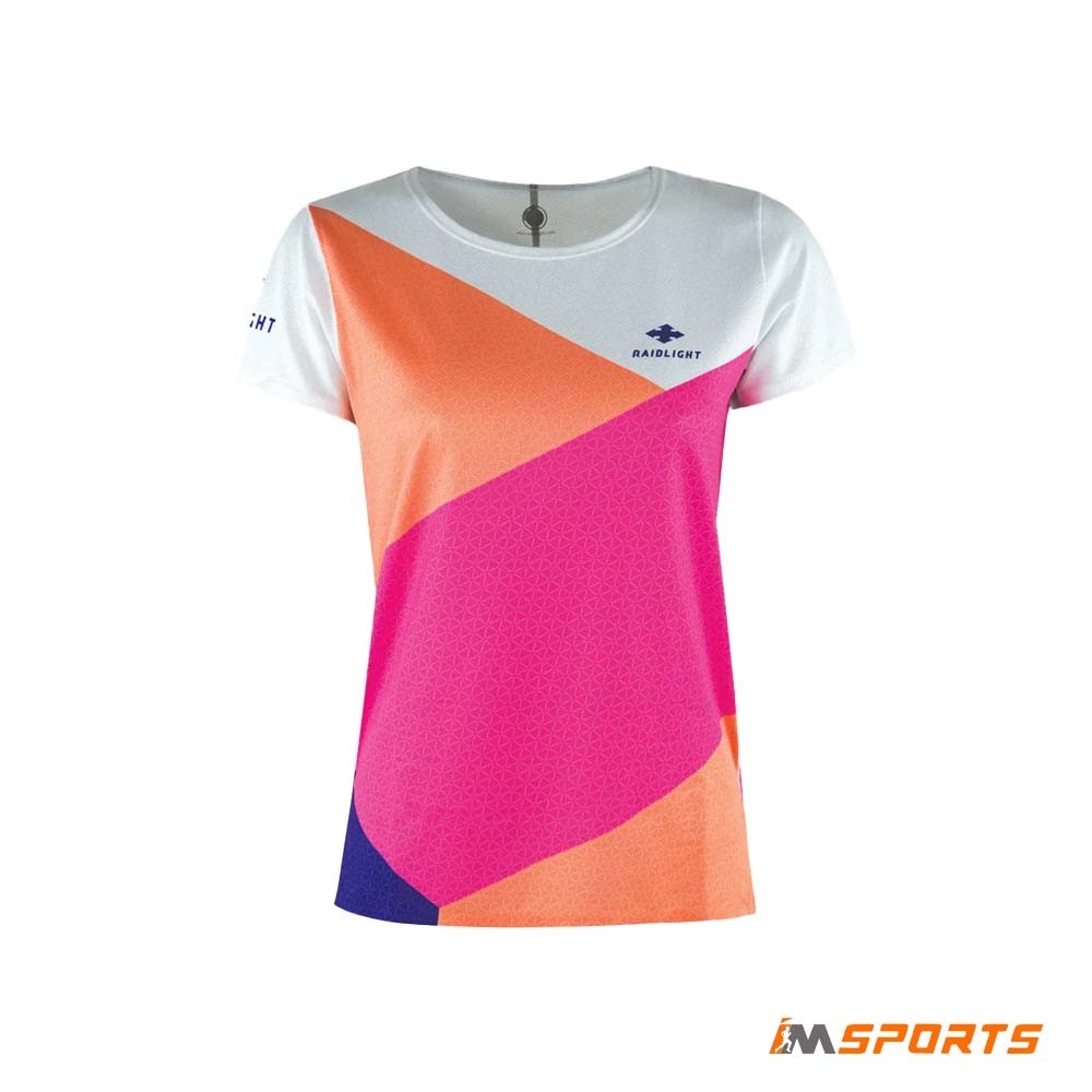 Áo Chạy Nữ Raidlight Dynamic SS Top - Pink Coral