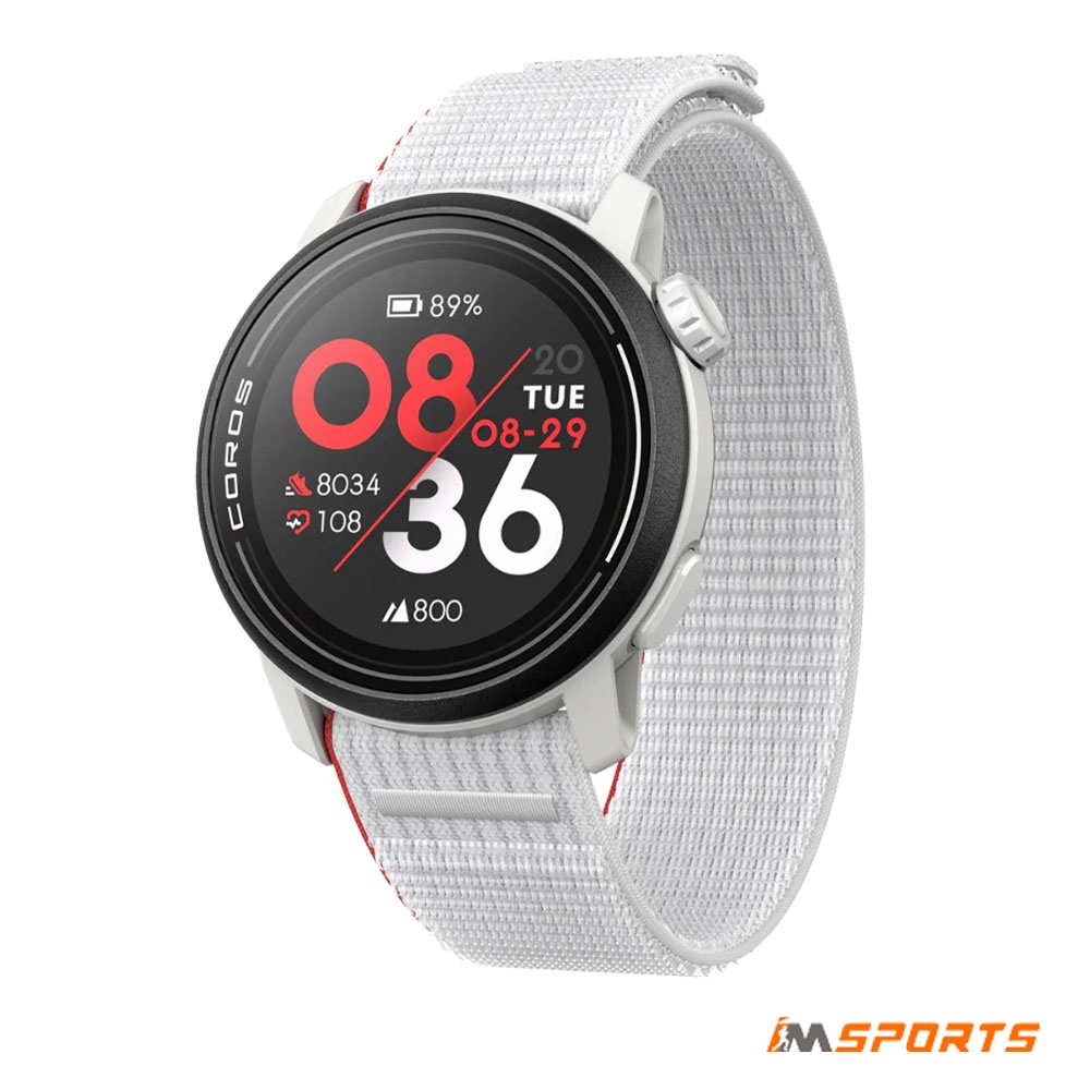 PACE 3 | Đồng hồ chạy bộ, thể thao GPS COROS PACE 3 - White Nylon