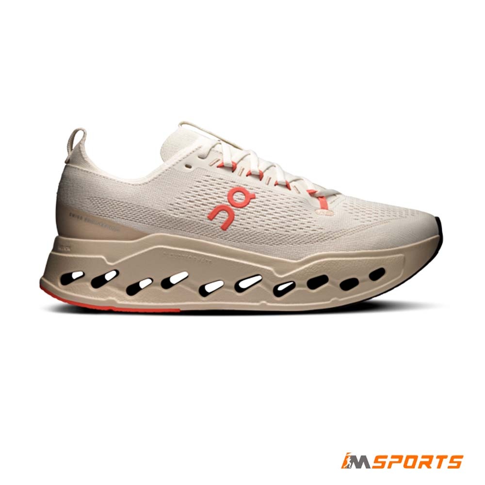 Giày Chạy Bộ Nữ On Running Cloudsurfer Max - Ivory/Salmon