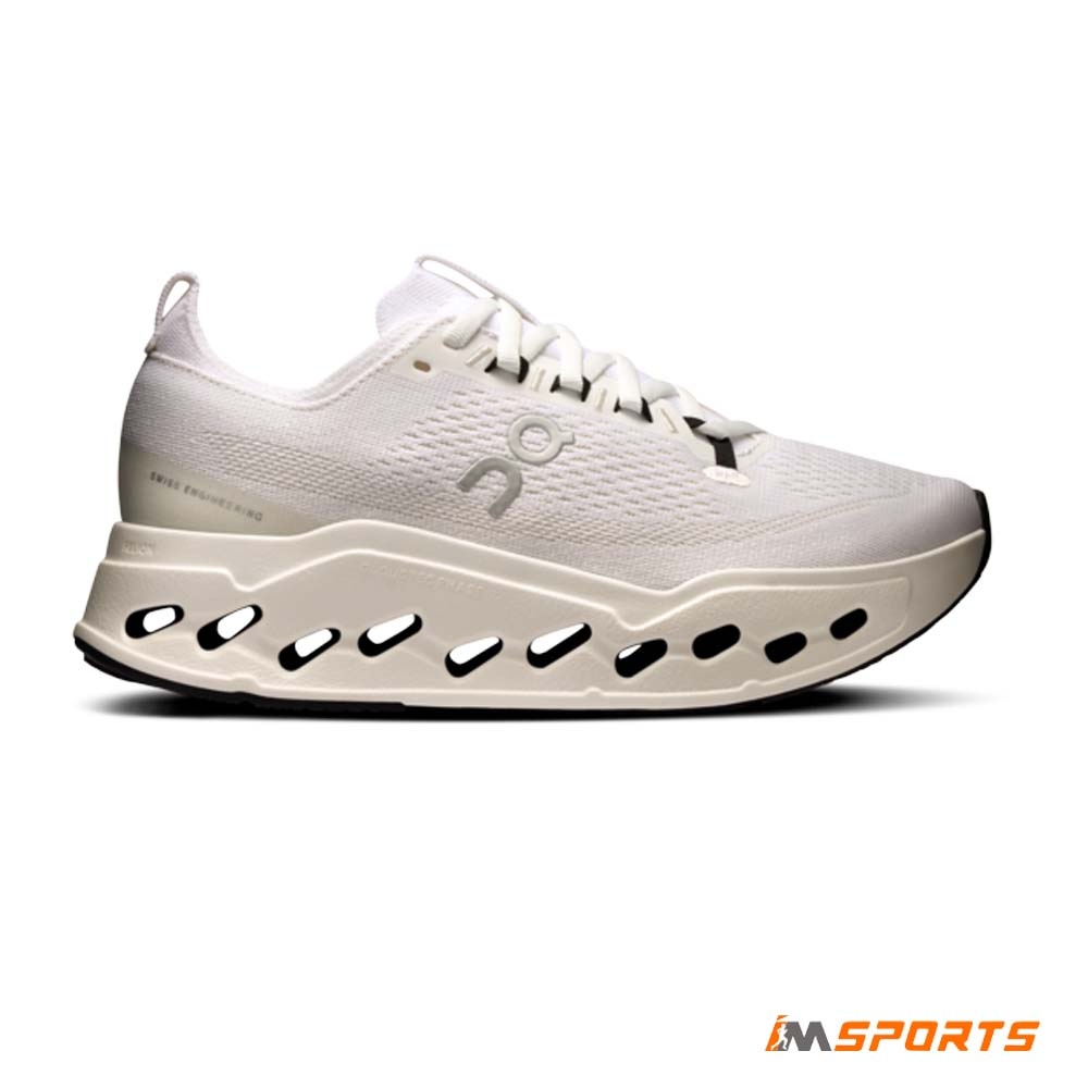 Giày Chạy Bộ Nữ On Running Cloudsurfer Max - White/White