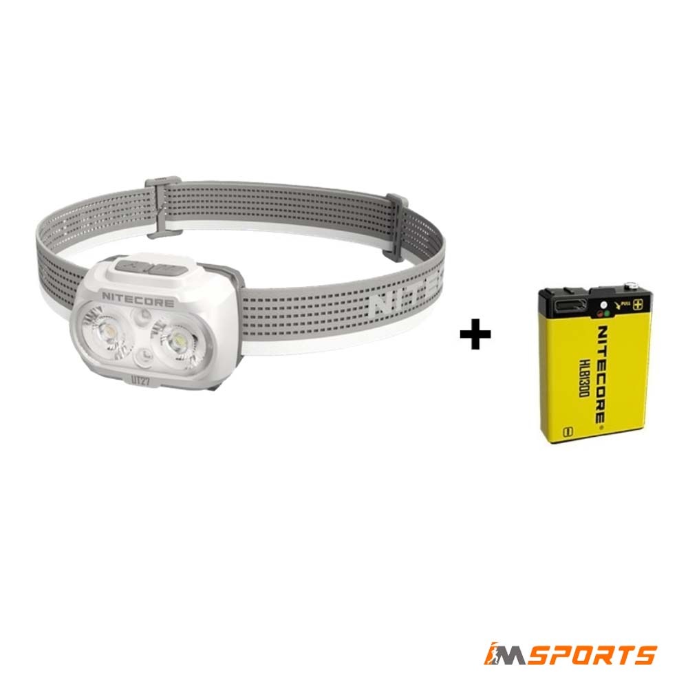 UT27 | Đèn Đội Đầu Chạy Địa Hình Nitecore UT27 800 lumens - White