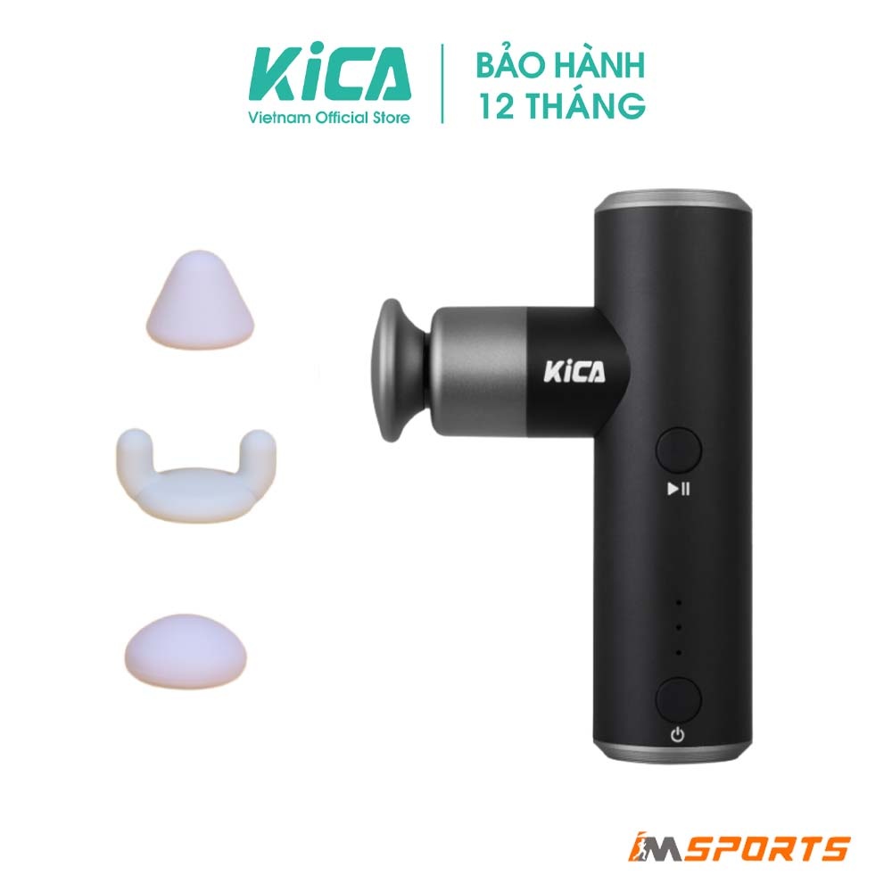 Dụng Cụ Mát Xa Cơ Đa Năng Bỏ Túi KiCA Mini 2 - Black