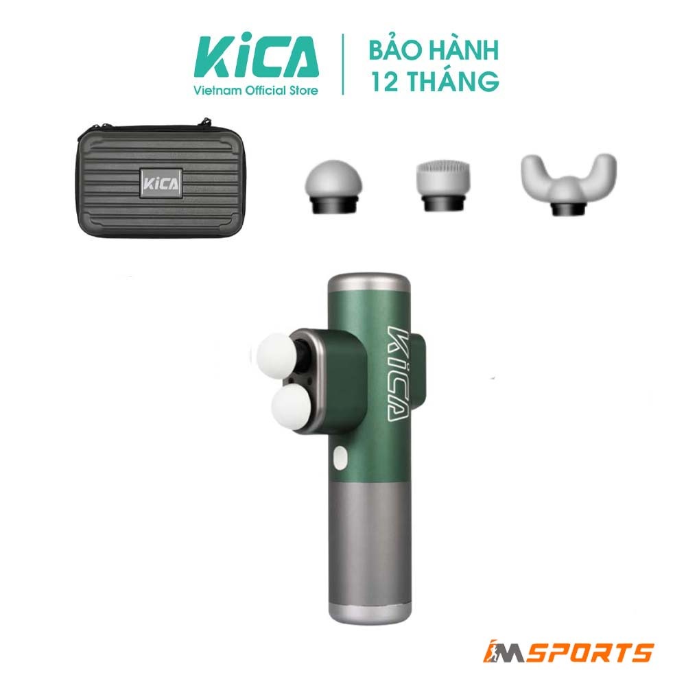 KiCA K3 | Dụng cụ massage cơ đa năng chuyên nghiệp KiCA 3 - Green/Xanh lá cây