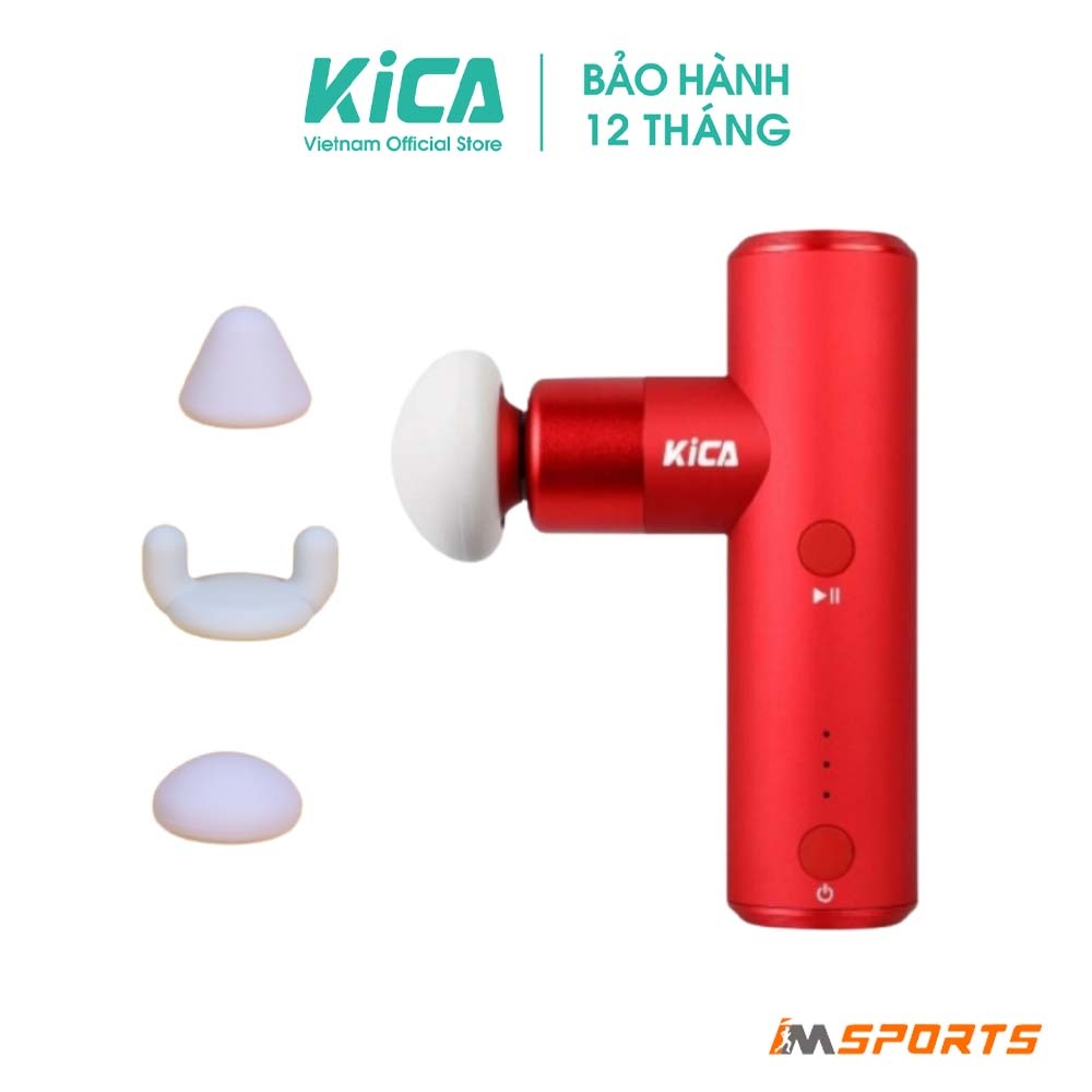 Dụng Cụ Mát Xa Cơ Đa Năng Bỏ Túi KiCA Mini 2 - Red