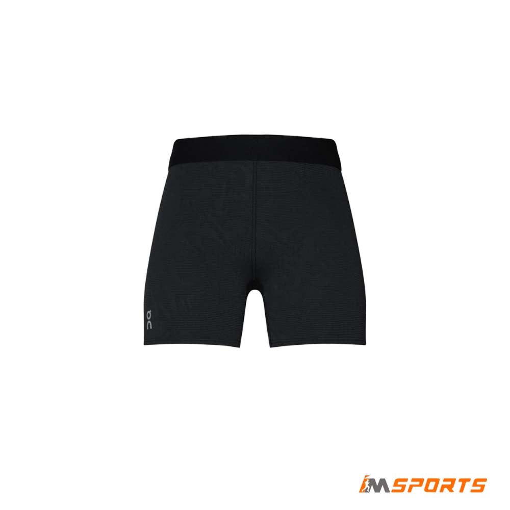 Quần Chạy Bộ Nữ On Running Women's Pace Tights Short - Black/Black