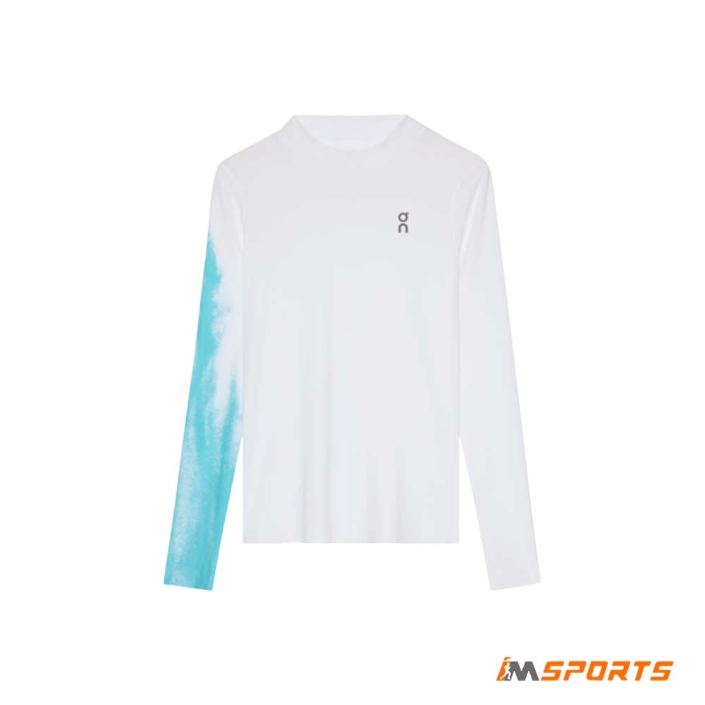Áo Chạy Bộ Nữ On Running Women's Pace Long-T - White/Horizon