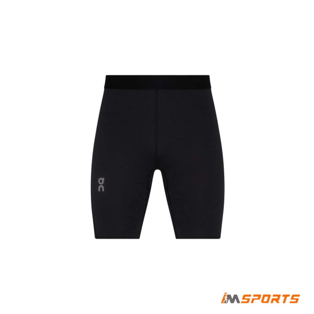 Quần Chạy Bộ Nam On Running Men's Pace Tights Short - Black/Black