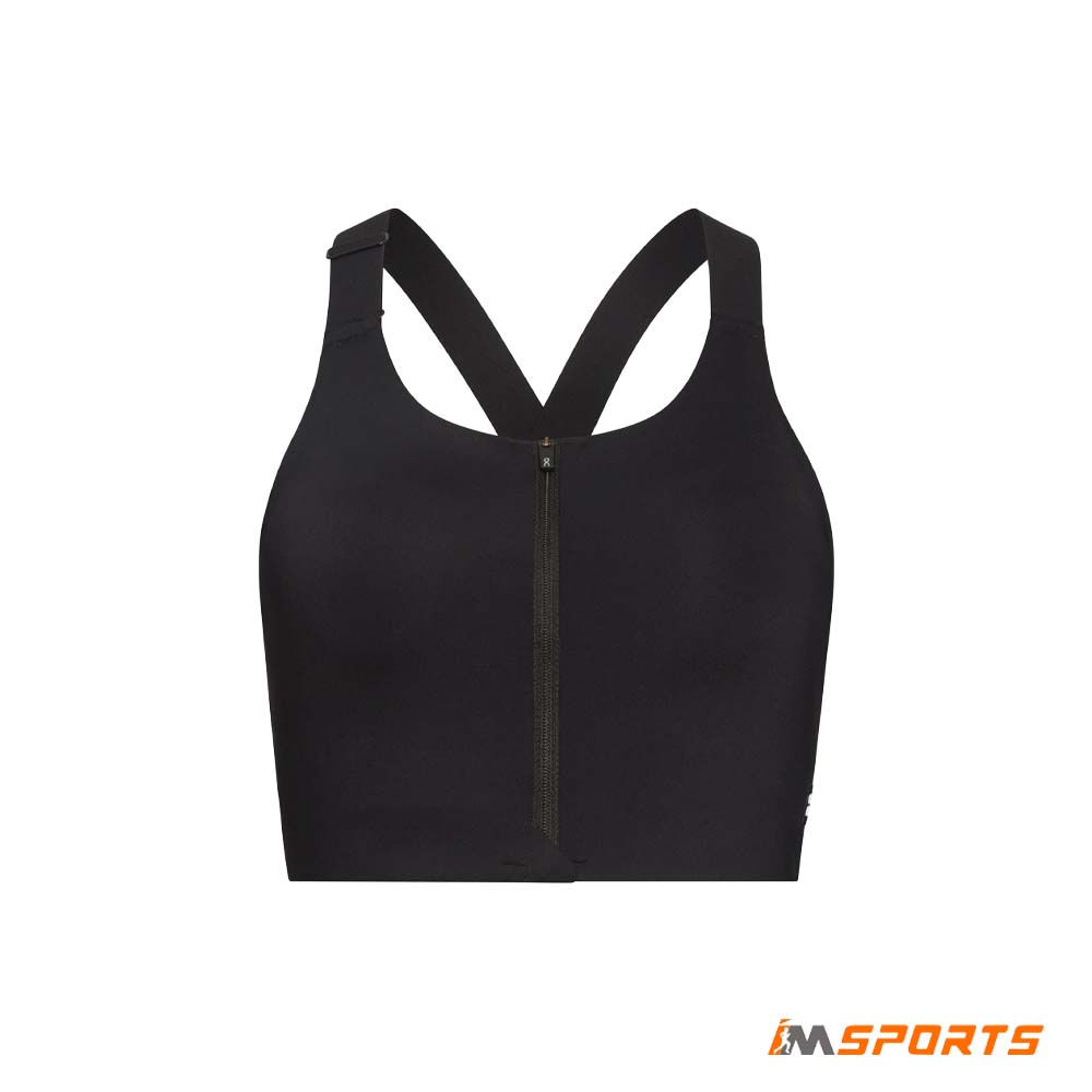 Áo Ngực Chạy Bộ On Running Endurance Bra Zip - Black