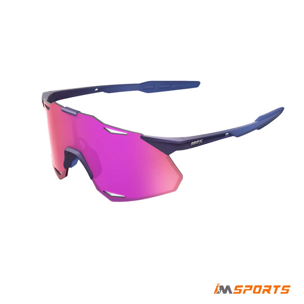 HYPERCRAFT® XS | Kính 100% HYPERCRAFT® XS - Satin Storm Metallic - Purple Mirror