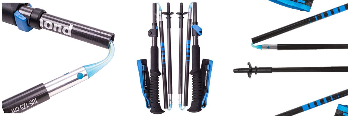 Gậy chạy trail Black Diamond Distance Carbon FLZ Poles