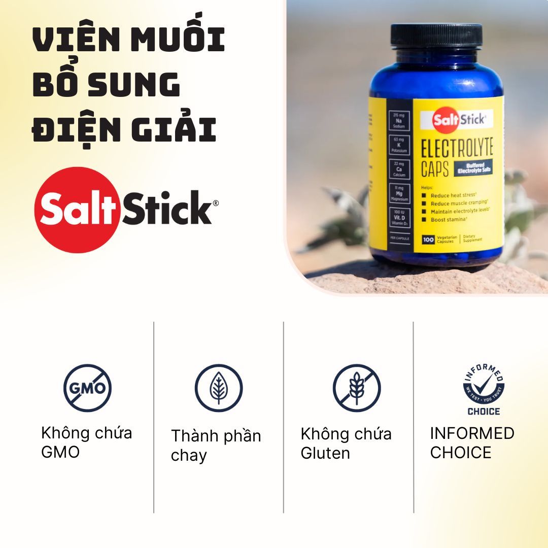 Muối Bổ Sung Điện Giải SaltStick Caps