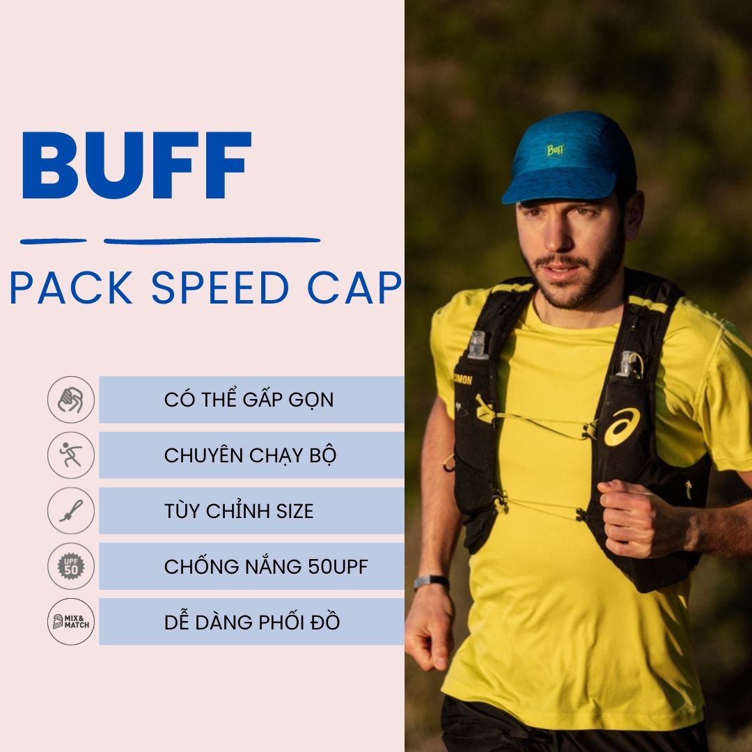 Mũ chạy bộ Buff Pack Speed Cap