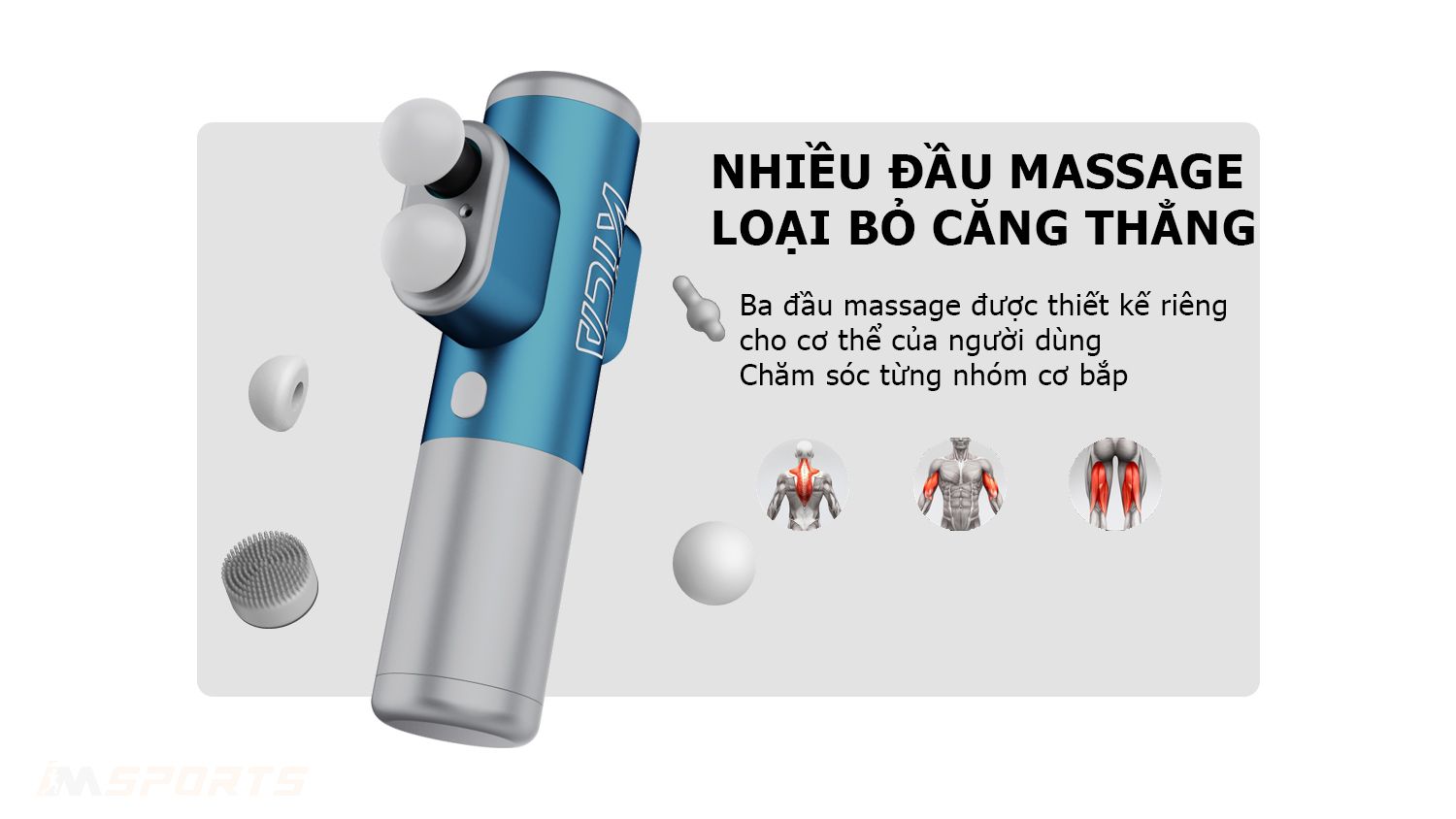 Dụng cụ massage cầm tay Kica 3