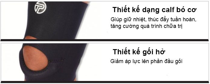 Tính năng SHORT SLEEVE KNEE SUPPORT