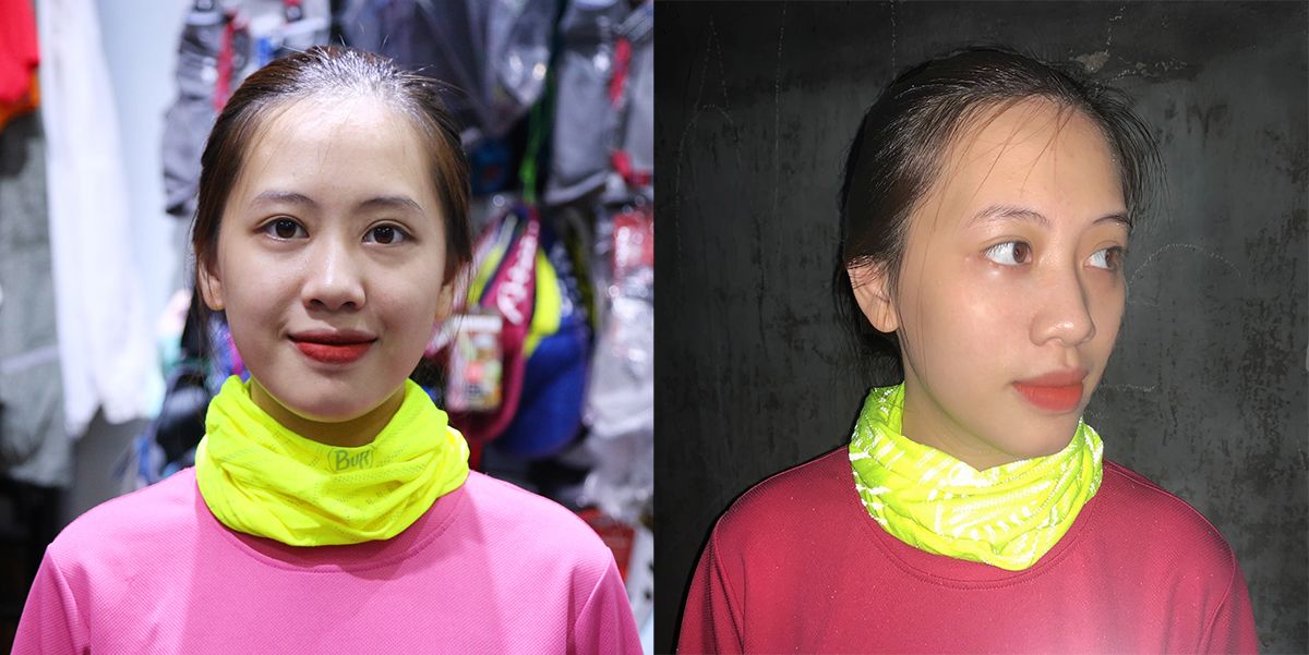 Khăn ống đa năng chạy bộ Buff Reflective CoolNet UV+