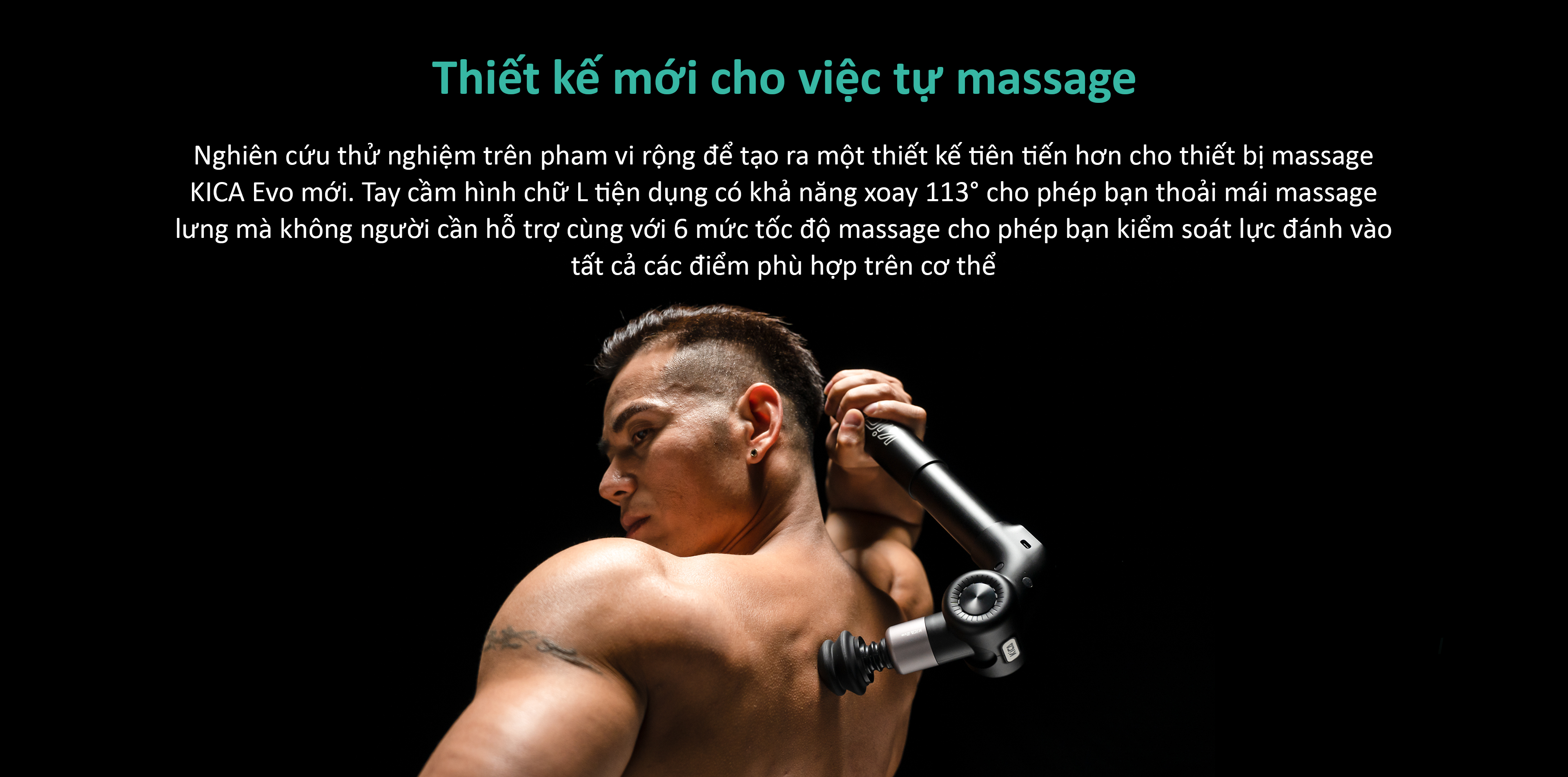 Máy massage cầm tay Kica EVO