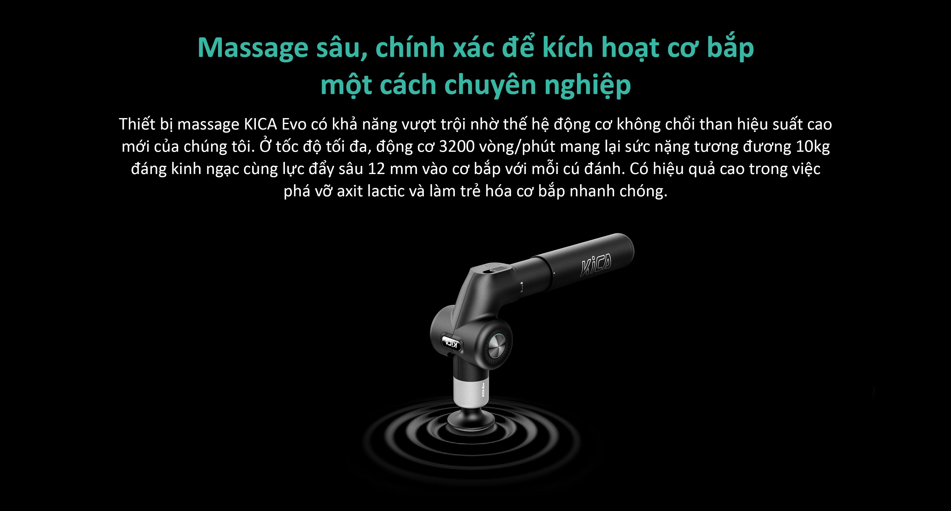 Máy massage cầm tay Kica EVO