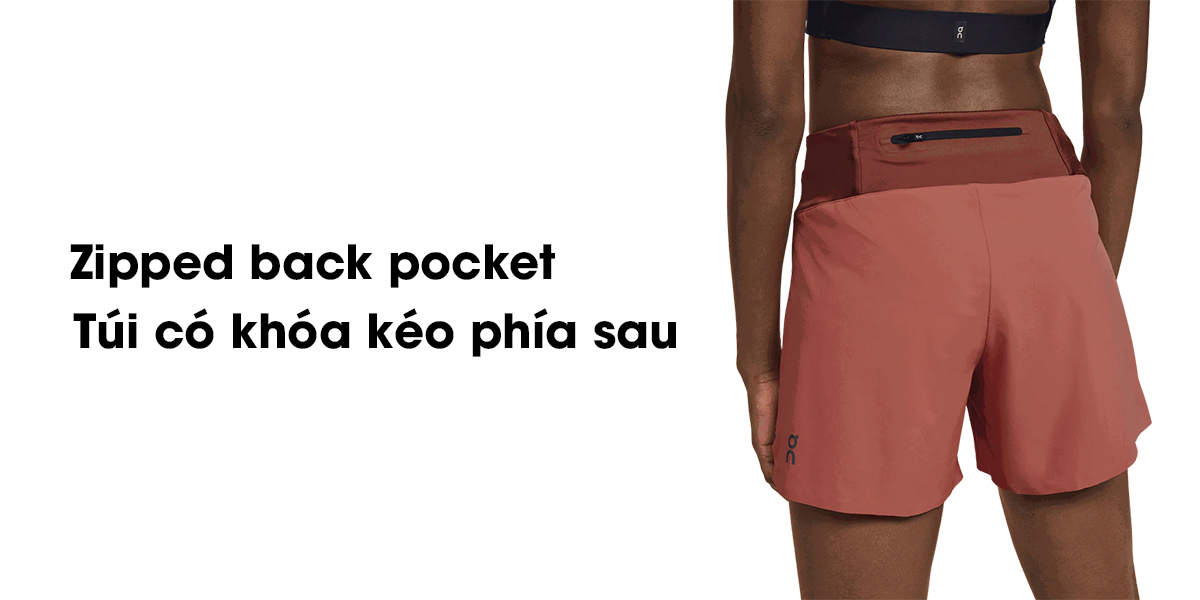 Quần Chạy Bộ Nữ On Running PR 5" Running Shorts