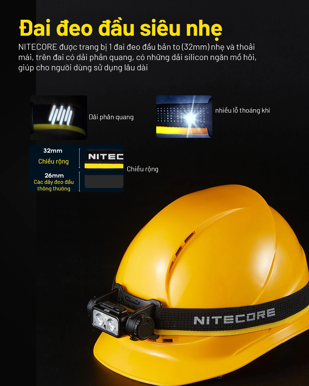 Đèn chạy trail NITECORE NU53