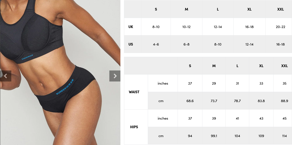 Runderwear Women's Running Briefs