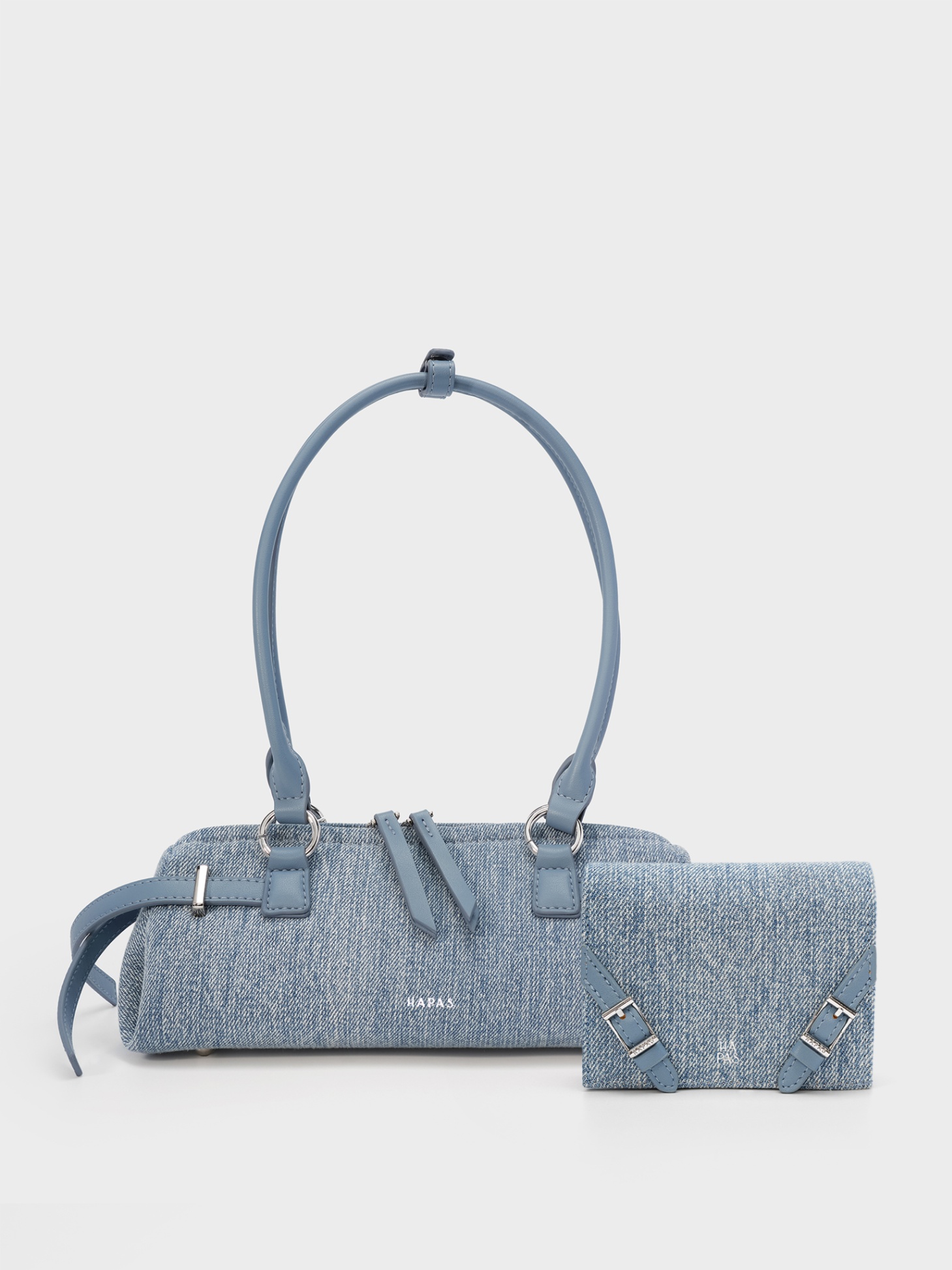 TDV Đeo Vai Đai Dài Bubbly Sz 26 + Ví Đeo Chéo Fancy - Jean
