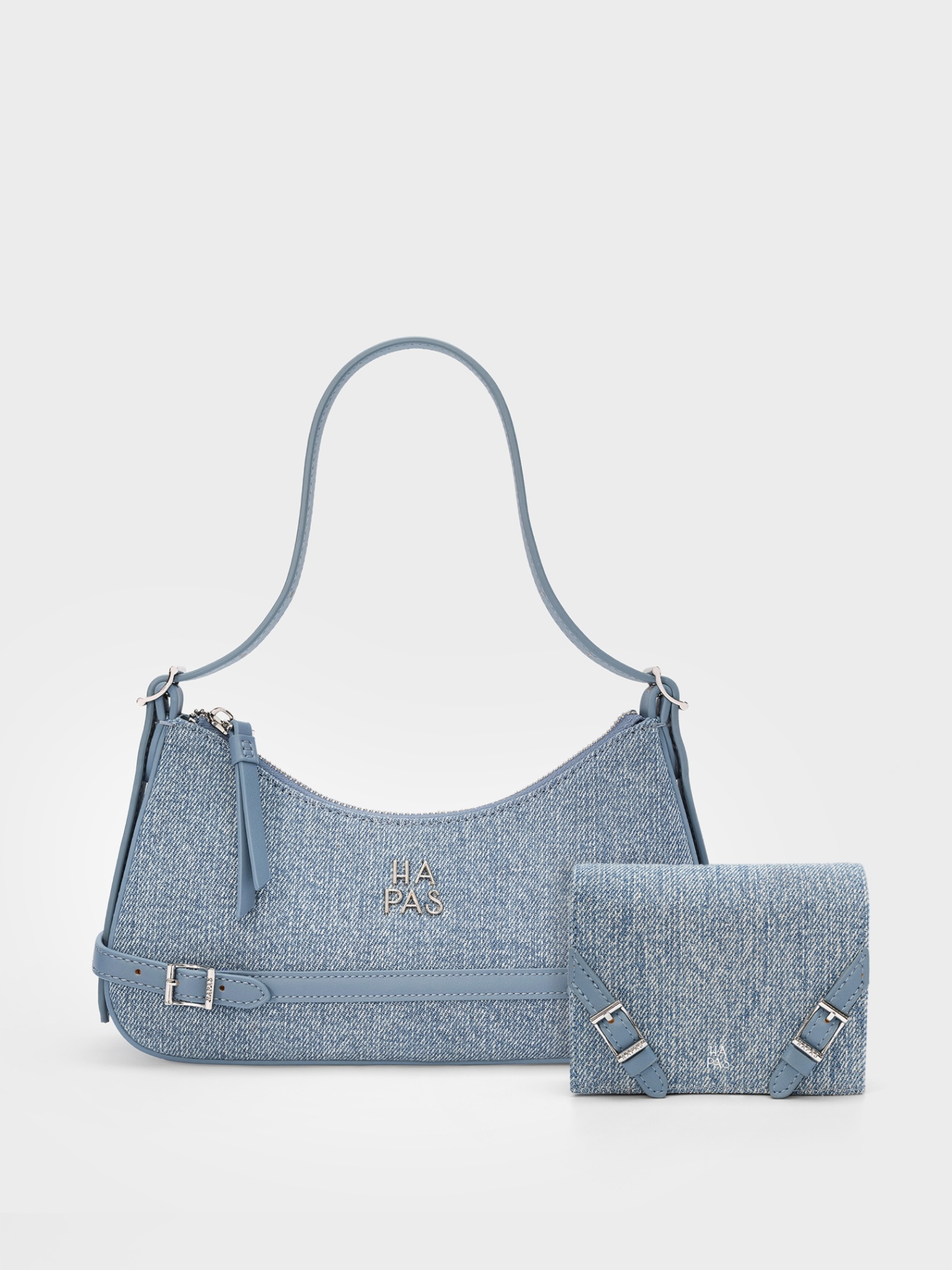 TDV Đai Ngang DREAMY Sz 25 + Ví Đeo Chéo Fancy - Jean