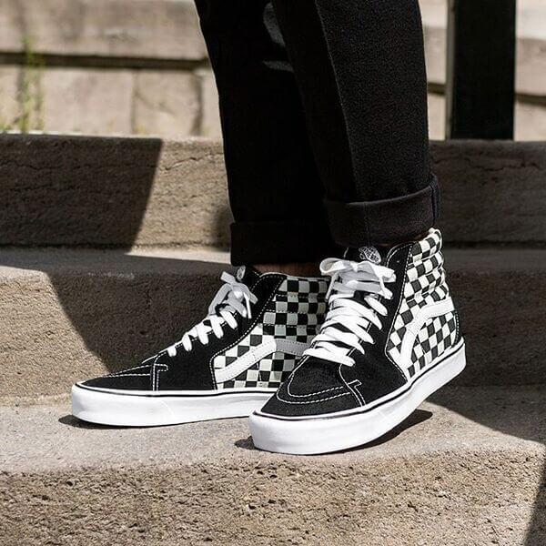 Vans Sk8-Hi checkerboard