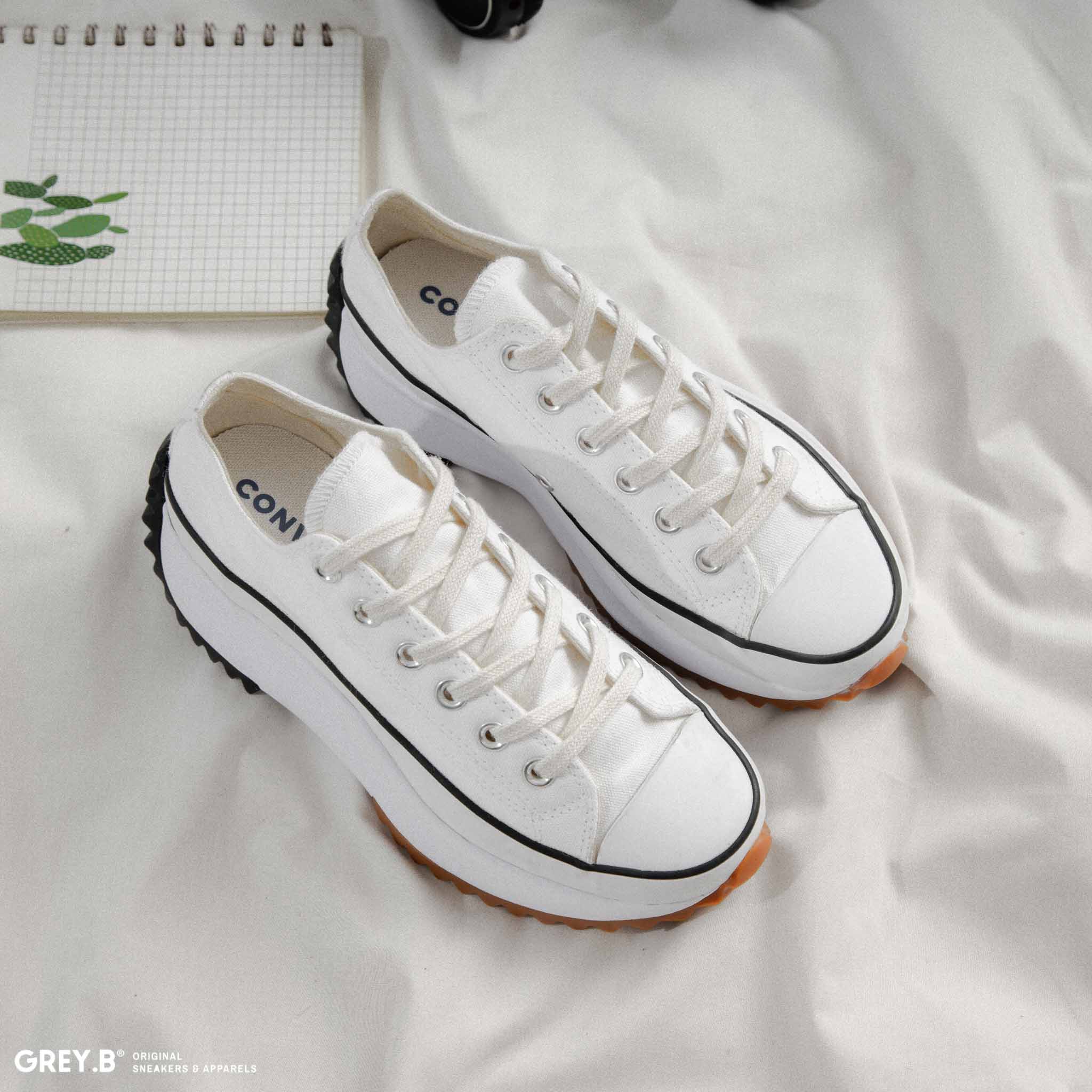 Converse Run Star Hike Low White - 38