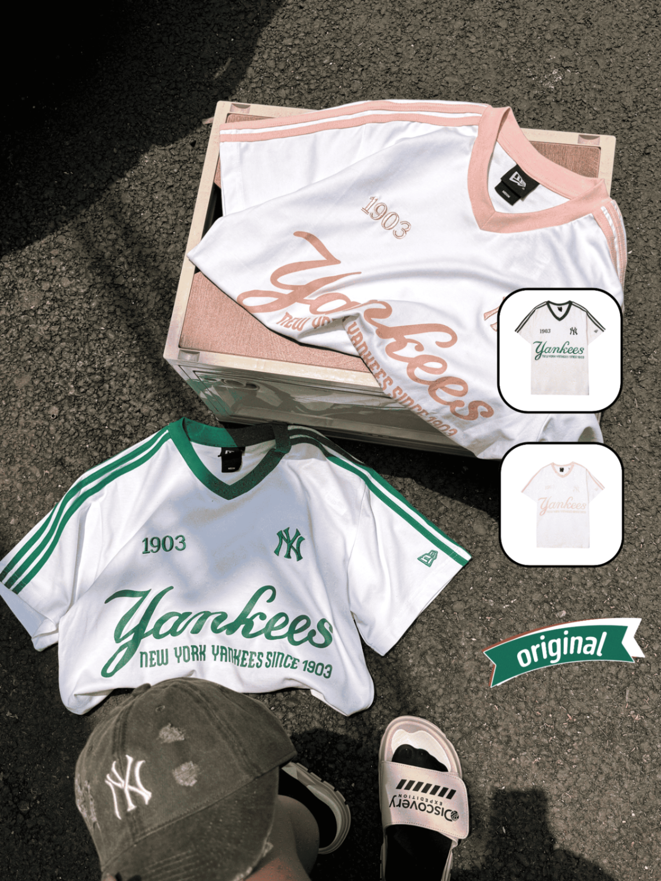 NE Tshirt V-Neck NY