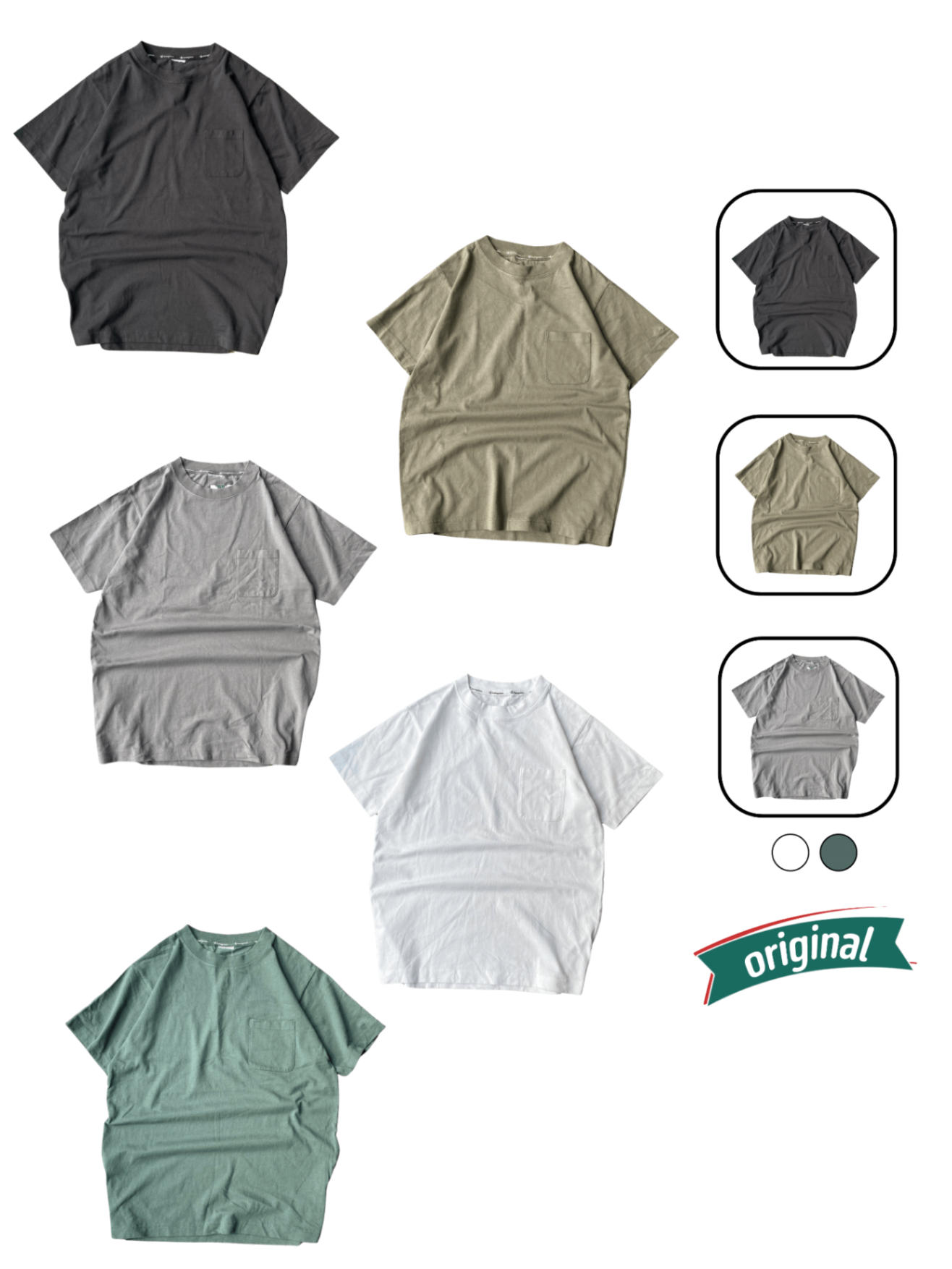 Champion Tshirt Pocket